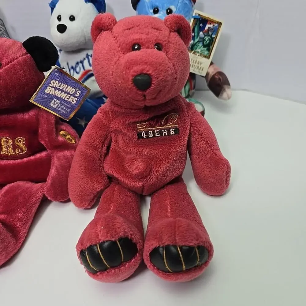 Vintage Limited Treasures 1999-2004 Assorted Collectible Bears Lot Of 6